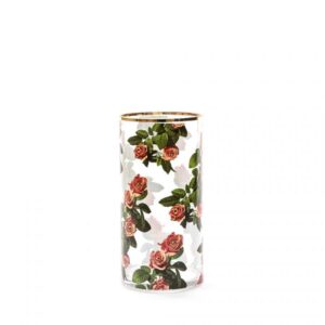 Ваза Glass Roses Cylindrical Medium Seletti