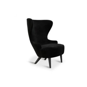 Кресло Wingback Micro Black Oak Gentle 2 0193 Tom Dixon