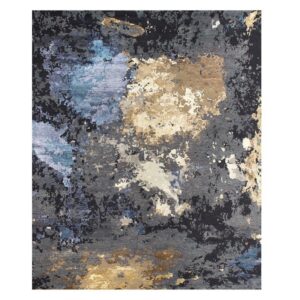 Килим Luxury Elite Charcoal Blue Gold 200x300