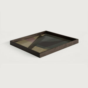 Поднос Angle Glass Square L