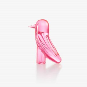 Декорация Faunacrystopolis Pink Bird Baccarat