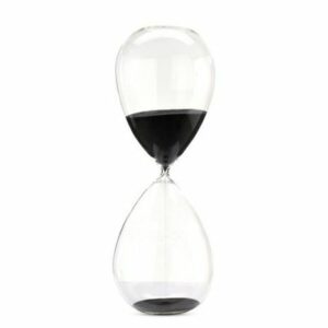 Пясъчен часовник Sandglass Ball XL Black