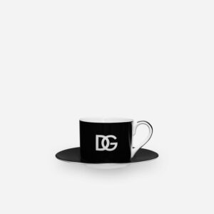 Сет от 2 бр. чаши за чай DG Logo Dolce&Gabbana