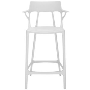 Стол A.I. Stool Recycled White 65cm Kartell