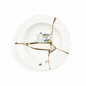 Чиния за супа Kintsugi Bird Seletti