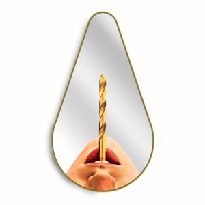 Огледало Gold Frame Pear Drill Seletti